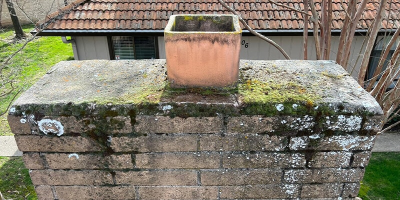 Chimney Before Cleaning